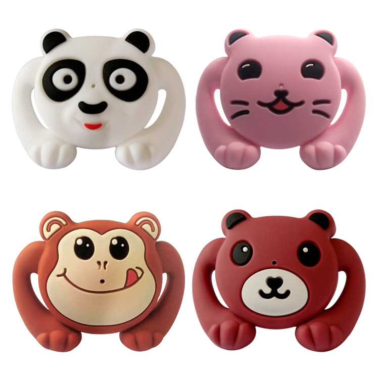 Baby Silica Gel Pacifier Funny Tooth Nipple Baby Rabbit Teeth Funny Pacifier Beard Nipple