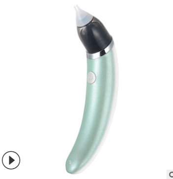 Factory Direct Sales Pump Type Newborn Baby Aspirator Cold Nose Cleaner Silicone Babies&#039; Nasal Suction Device