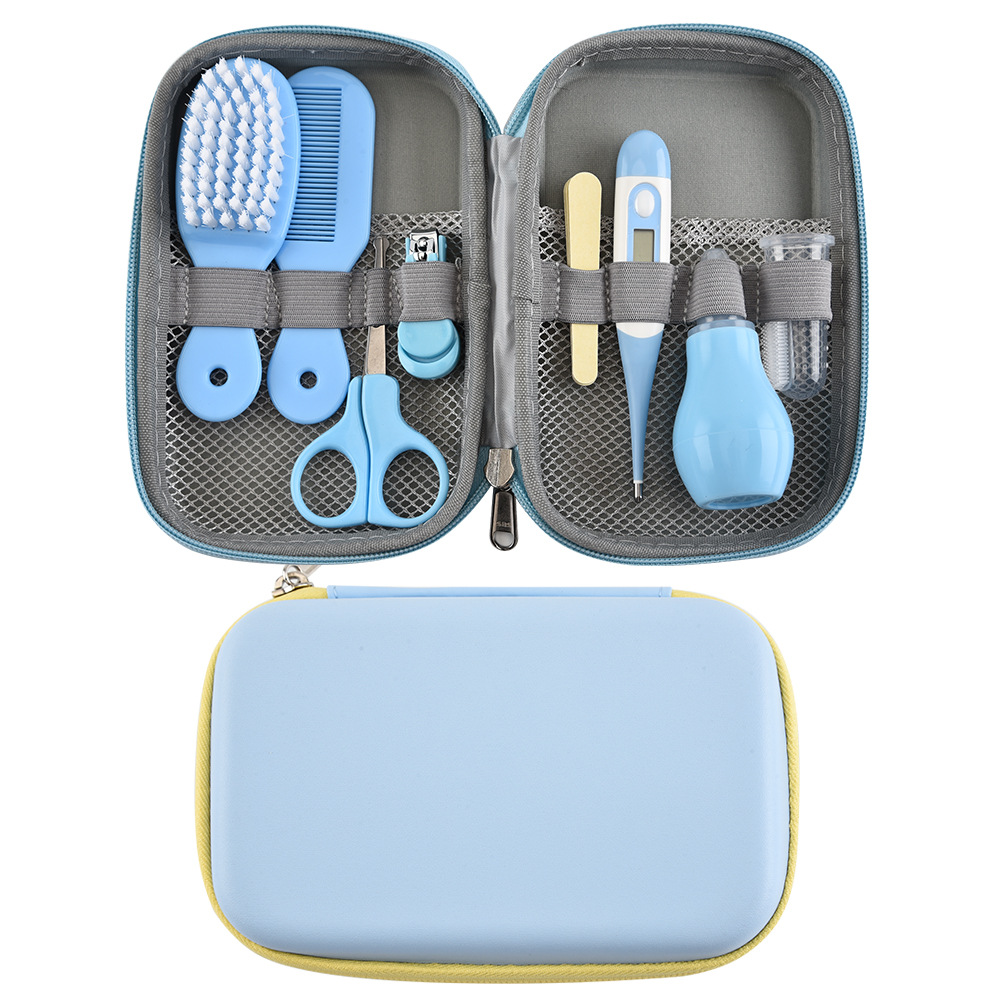 Children&#039;s Baby Nail Clippers Nose Aspirator Wlectronic Thermometer Packaged Combination Maternal and Infant 