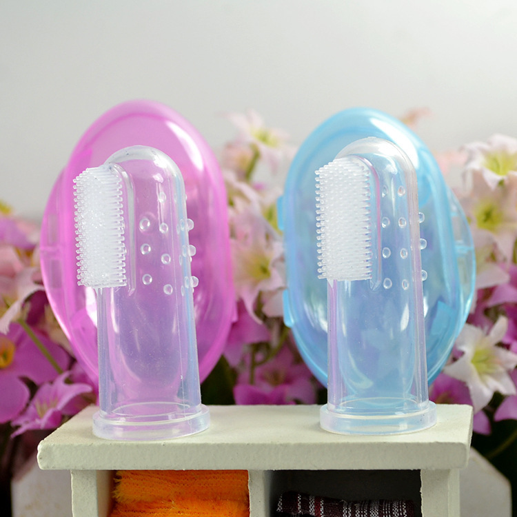 Baby silicone toothbrush thumb tooth cover toothbrush milk teeth brush full silicone tongue toothbrush Baby silicone toothbrush thumb tooth cover toothbrush milk teeth brush full silicone tongue toothbrush