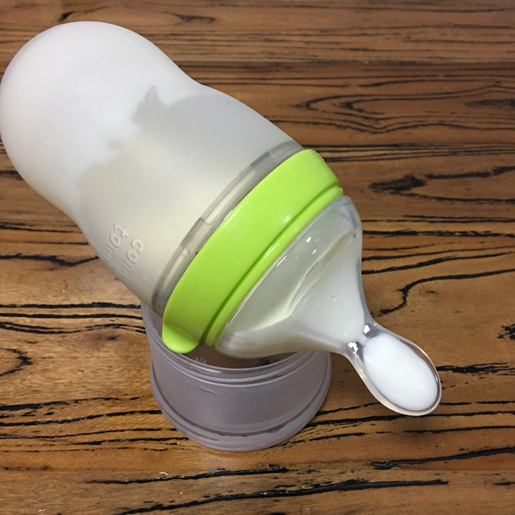 Feeding Bottle Straw Nipple Absorbent Nipple Water Changing Cup Baby Bottle Accessories Duckbill Rice Paste Spoon