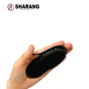 Soft Flesh Official Finger Set Black Small round Comb Shampoo Brush Portable Pocket Comb Massage Brush Finger Brush Soft Flesh Official Finger Set Black Small round Comb Shampoo Brush Portable Pocket Comb Massage Brush Finger Brush
