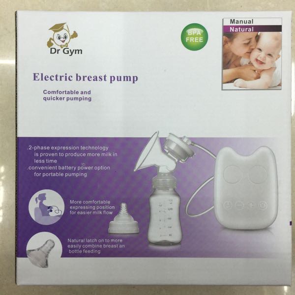 Moms Milk Nipple Suction P.p. Electric Breast Pump Automatic Baby Breast Feeding Vacuum Pump With Massage