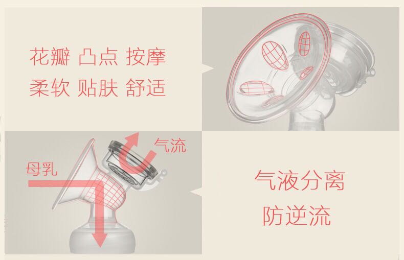 An automatic breast pump that works well with the electric breast pump of the Beetle
