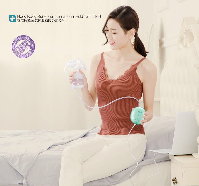 An automatic breast pump that works well with the electric breast pump of the Beetle