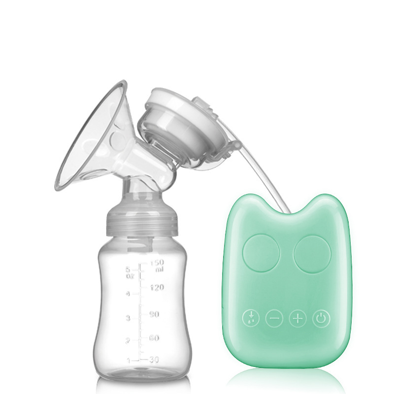 New Mute Electric Breast Pump Automatic Milker Breast Pump Large Suction Postpartum Milk Opener Entity Wholesale