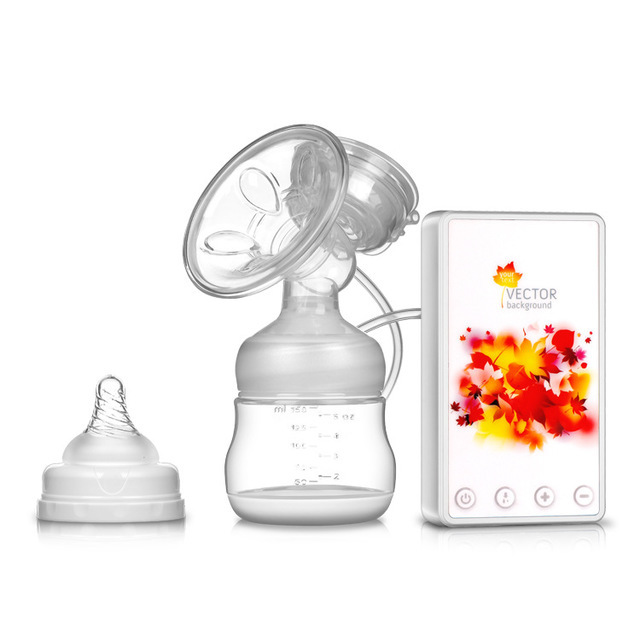 New Large Suction Breast Pump Electric Milking Breast Pump Milk Suckling Massage Factory Maternal and Child OEM