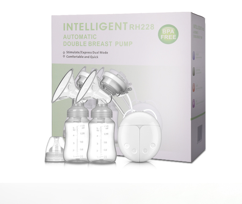 Bilateral Electric Breast Pump Milker Mute Breast Pump Automatic Maternal Maternal and Child Supplies