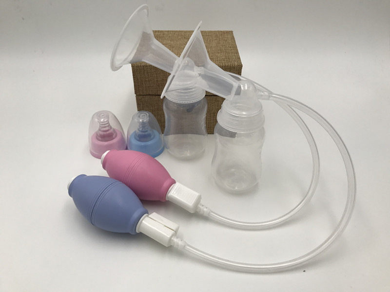 Advanced powerful hand-held breast pump material, hand-pinch breast pump