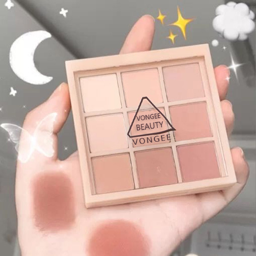 Nine Colors Eye Shadow Plate Matte Shimmer Milk Tea Earth Color Nine Grid Eye Shadow Cheap Domestic Goods Student Makeup Nine Colors Eye Shadow Plate Matte Shimmer Milk Tea Earth Color Nine Grid Eye Shadow Cheap Domestic Goods Student Makeup