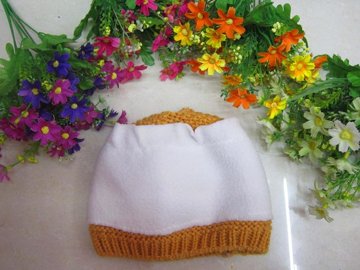 Hat the new 2014 han edition children cartoon tail button sets baby hat knitting hat Hat the new 2014 han edition children cartoon tail button sets baby hat knitting hat