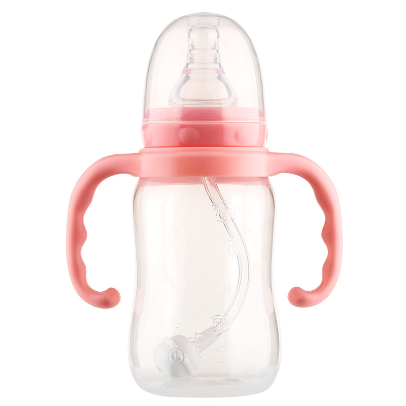 Neck Pp Baby Feeding Bottle 150ml Maternal and Child Whole Newborn Baby Bottle with Hand Customized Manufacturer O