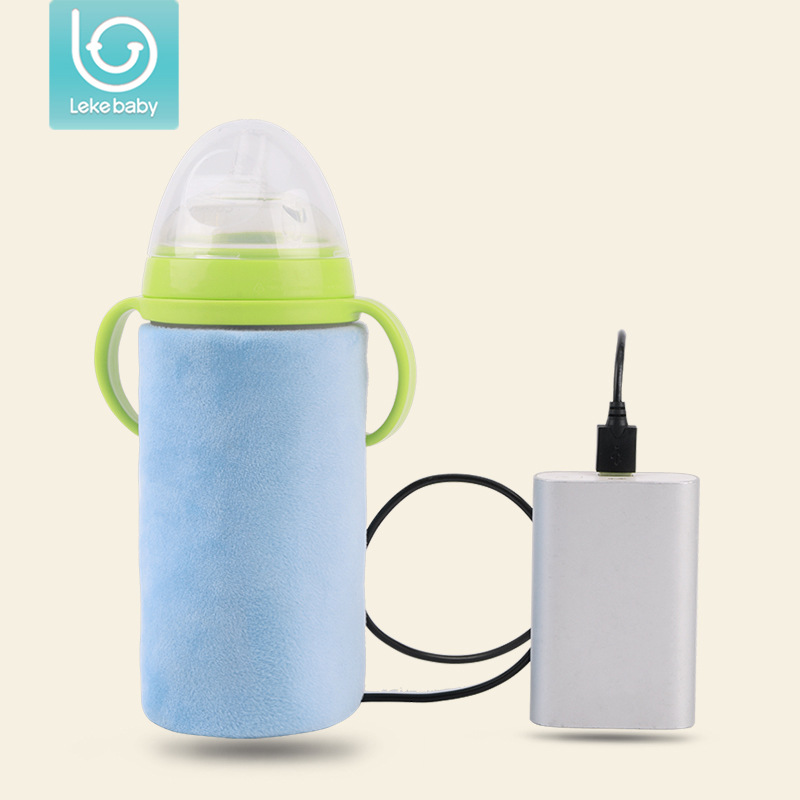 Cross-Border Hot USB Baby Bottle Insulation Cover Outdoor Portable Bottle Warmer Milk Warmer