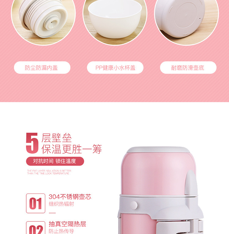 Bottle Baby and Infant out Milk Powder Portable Insulation Cup Household Large Capacity 1000ml Outdoor Kettle Female