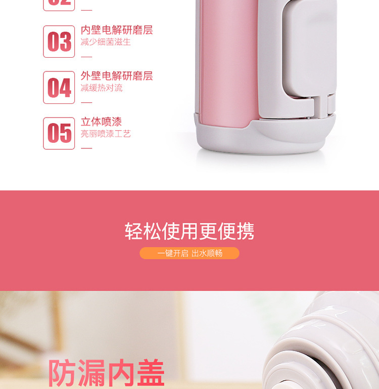 Bottle Baby and Infant out Milk Powder Portable Insulation Cup Household Large Capacity 1000ml Outdoor Kettle Female