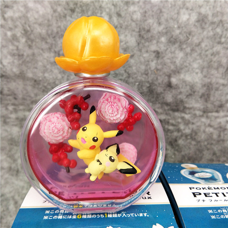 Play Monster Elf Bicashu Perfume Bottle Shape Scene Decoration SixGeneration 2Generation Baby Catching Machine Blind Box