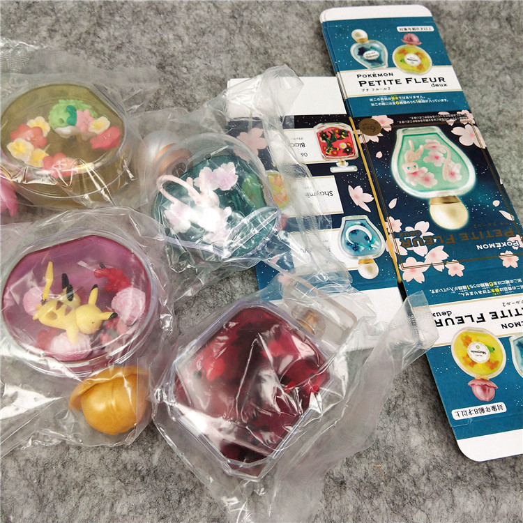 Play Monster Elf Bicashu Perfume Bottle Shape Scene Decoration SixGeneration 2Generation Baby Catching Machine Blind Box