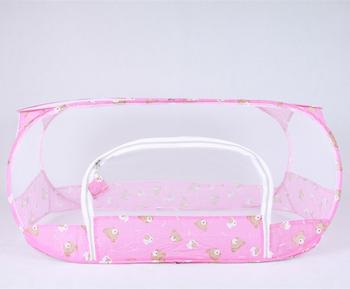 Folding cartoon baby mosquito net