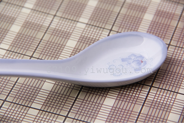 4 small ceramic printing spoon spoons and spoons 2 yuan for store goods