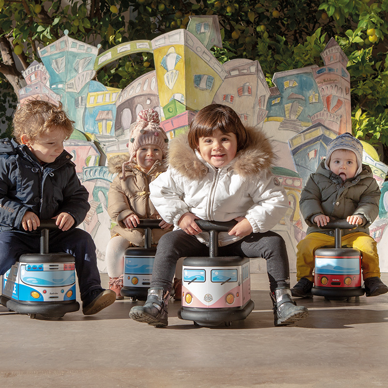 Italy Italtrike Baby Swing Car Anti-Rollover Universal Wheel Sliding Baby Niuniu Slippery Luge