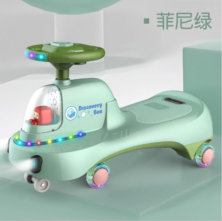 Baby Swing Car Mute Universal Wheel Anti-Rollover Baby Car Adult Can Sit Niuniu Sliding Swing Luge Baby Swing Car Mute Universal Wheel Anti-Rollover Baby Car Adult Can Sit Niuniu Sliding Swing Luge