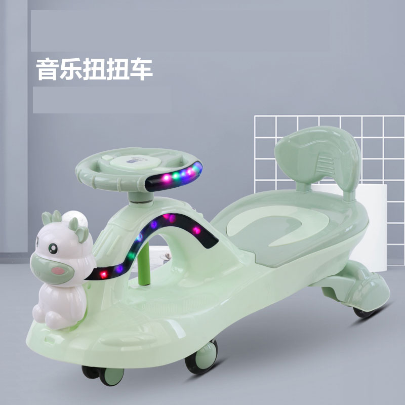 Baby Swing Car Bobby Car Balance Car Baby Swing Car Scooter Luge Leisure Fitness Luminous Stroller