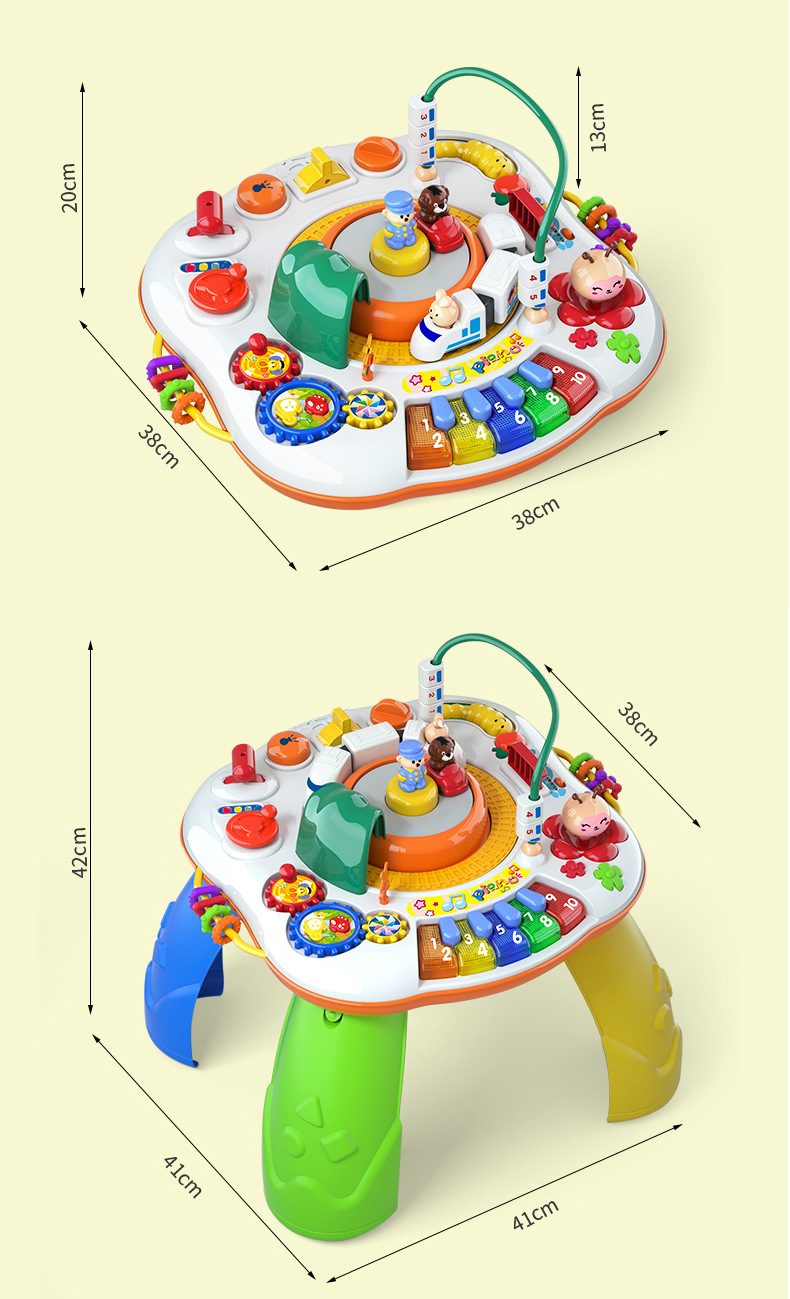 Gu Yu Gaming Table Children's Study Desk Baby Toy Table Boys and Girls Early Learning Machine Baby and Infant Toys