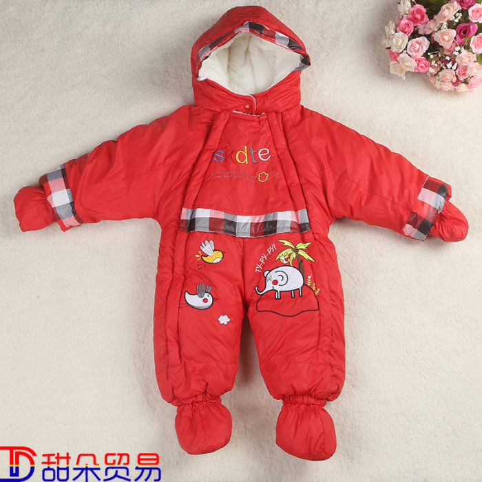 Baby baby clothes cotton padded winter thickened Siamese clothes bag feet warm clothes, sleeping blankets Baby baby clothes cotton padded winter thickened Siamese clothes bag feet warm clothes, sleeping blankets