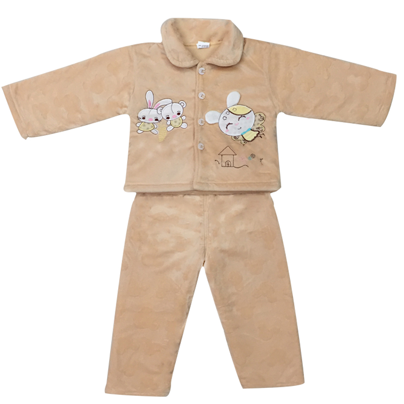 Yiwu purchase of the new autumn and winter baby clothes and small rabbit two sets of children&#039;s clothes
