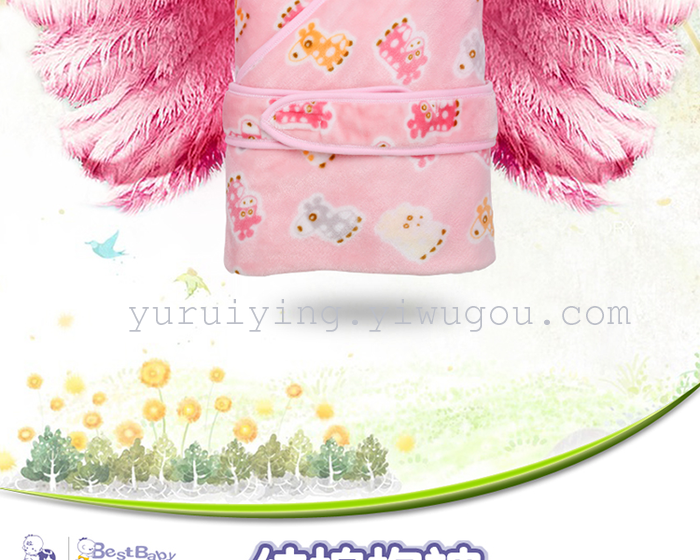 Children's sleeping bag baby sleeping bag to prevent kicking quilt baby sleeping bag blanket