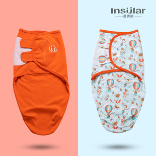 AntiStartle Autumn and Winter Thickening DualUse Newborn Swaddling Quilt Baby Bean Blanket Sleeping Bag CrossBorder