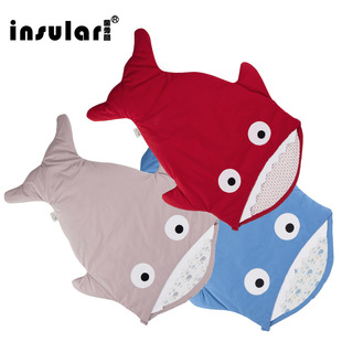 AntiStartle Autumn and Winter Thickening DualUse Newborn Swaddling Quilt Baby Bean Blanket Sleeping Bag CrossBorder