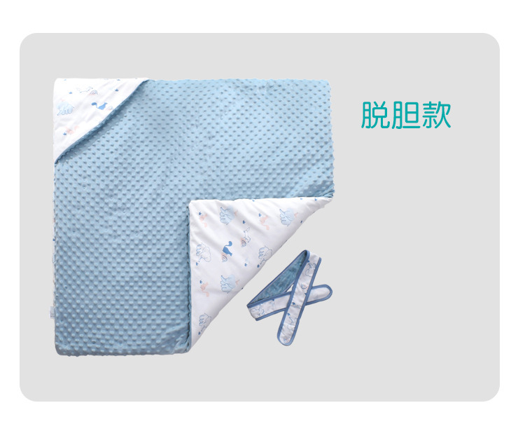 Infant Knitted Cotton Printed Baby's Blanket Warm Quilt Newborn Baby Blanket Baby Blanket