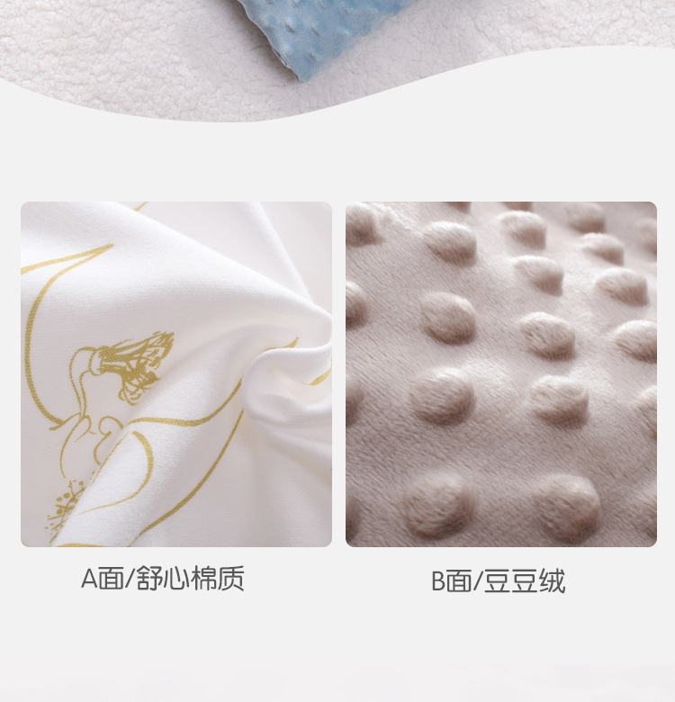 Infant Knitted Cotton Printed Baby's Blanket Warm Quilt Newborn Baby Blanket Baby Blanket