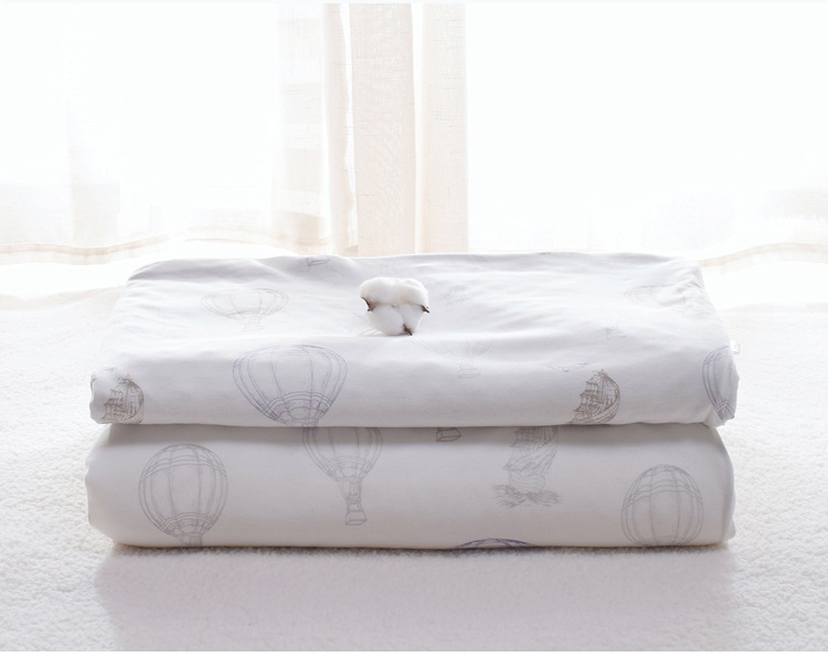 Infant Knitted Cotton Printed Baby's Blanket Warm Quilt Newborn Baby Blanket Baby Blanket
