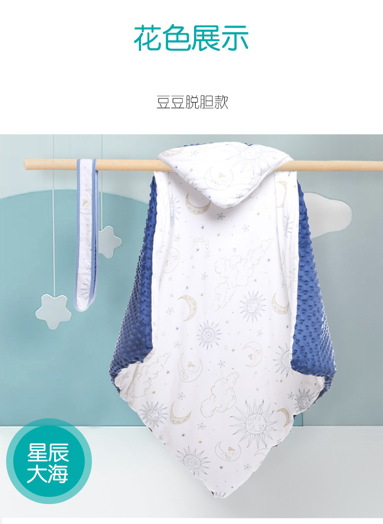Infant Knitted Cotton Printed Baby's Blanket Warm Quilt Newborn Baby Blanket Baby Blanket
