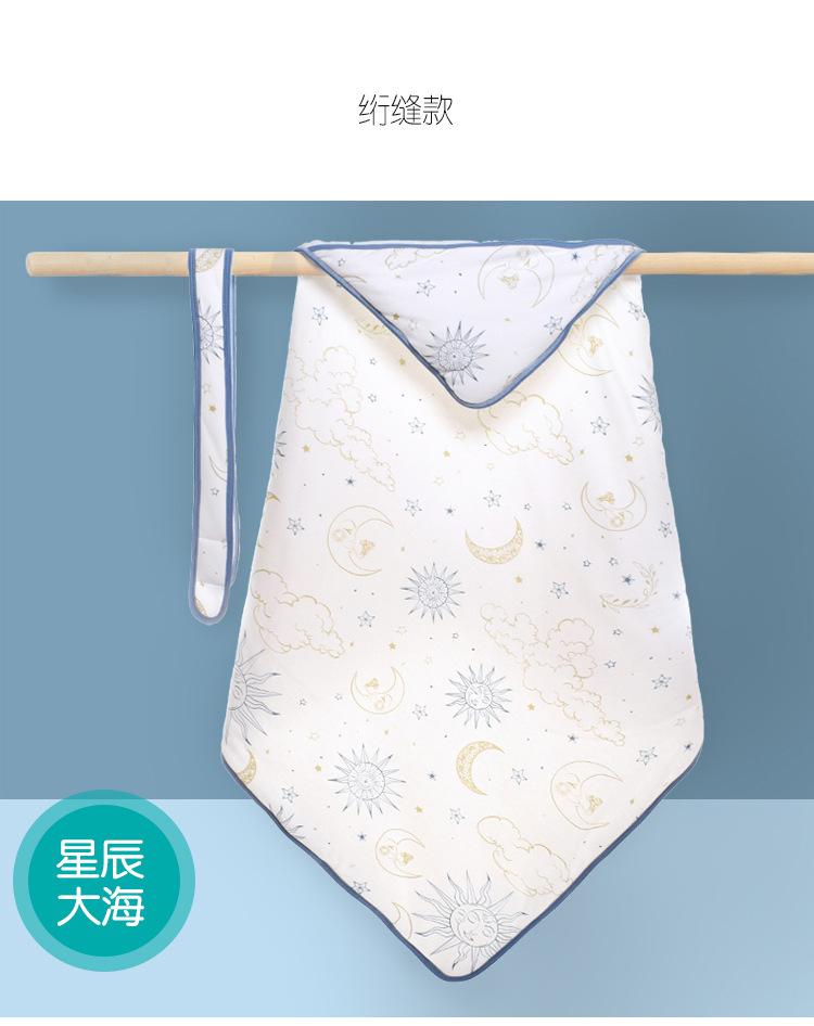 Infant Knitted Cotton Printed Baby's Blanket Warm Quilt Newborn Baby Blanket Baby Blanket