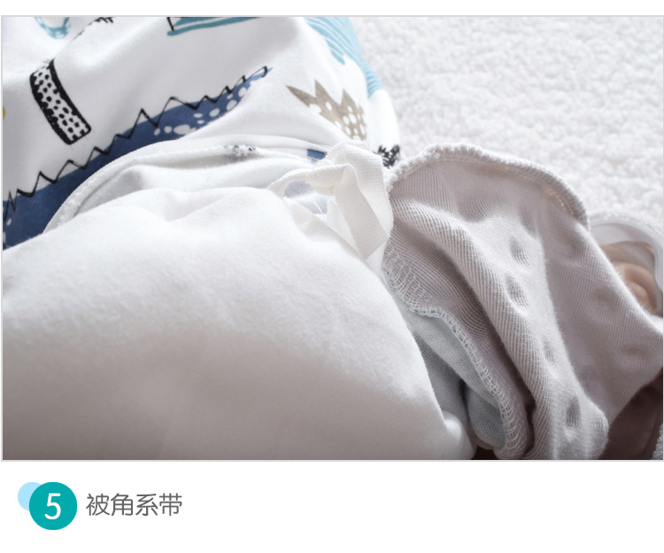 Infant Knitted Cotton Printed Baby's Blanket Warm Quilt Newborn Baby Blanket Baby Blanket