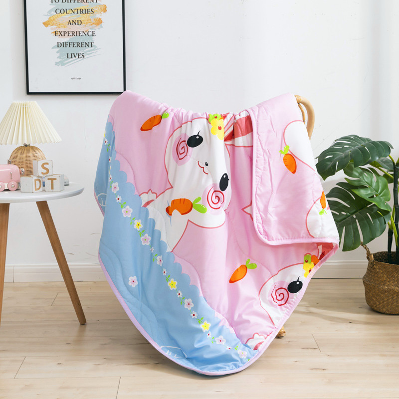 Children&#039;s Drive Summer Blanket Baby Nap Airable Cover Kindergarten Summer Thin Small Quilt Whole