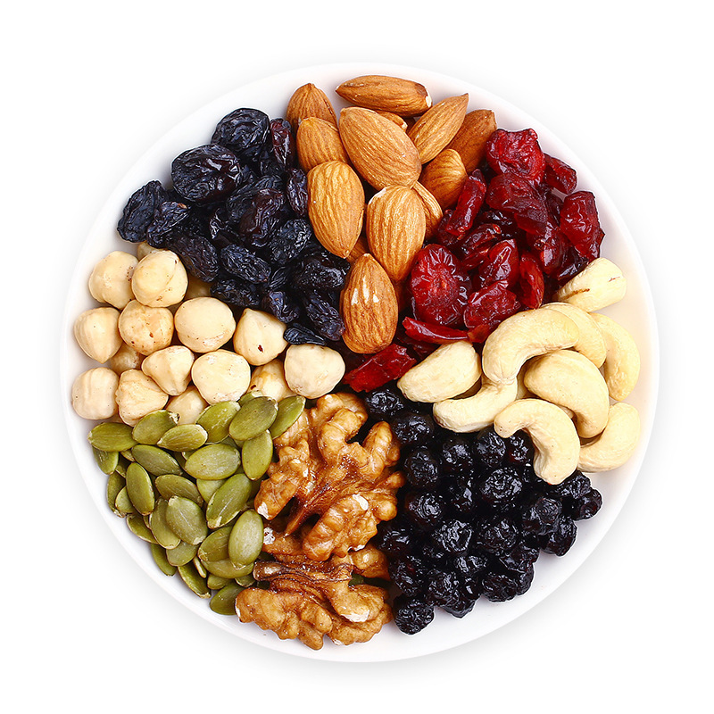 Mixed Nut Gift Box Leisure Snacks Gift Health Gift Package Balanced Nutrition Daily Nuts Nut Gift Box Wholesale