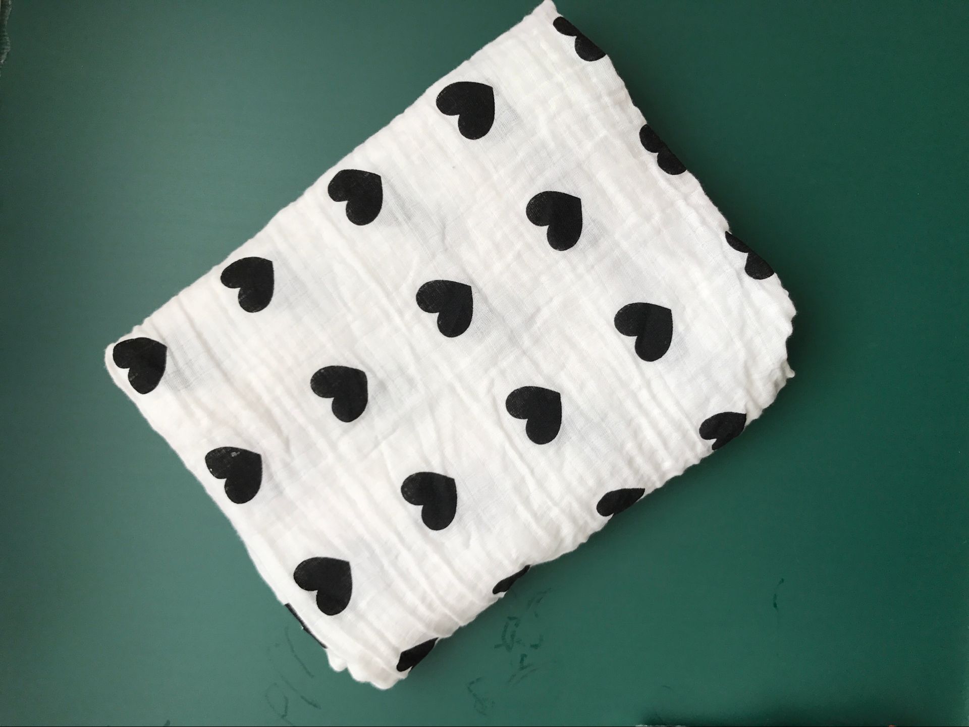 Newborn Bath Towel Muslim Gauze Cartoon Baby Baby's Blanket Cotton Muslin Gauze Quilt Baby Blanket Customized