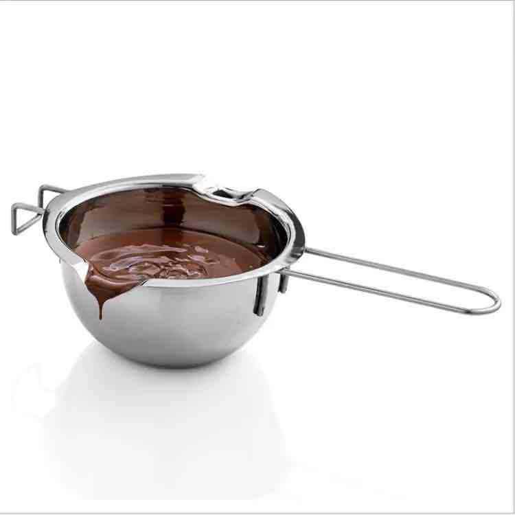 Stainless Steel Melting Pot Thickened WaterProof Heating Butter Cheese Chocolate Melting Bowl Baking Utensils Heating
