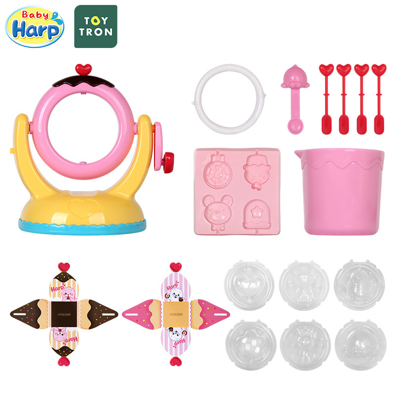 Authentic Korean Imported Hapou 3D Chocolate Machine Children&#039;s DIY Handmade Play House Toys 3-7 Years Old