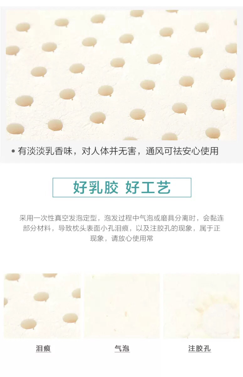 Latex Pillow Thailand Imported Cervical Pillow Single Household Rubber Double Pillow Natural Pillow
