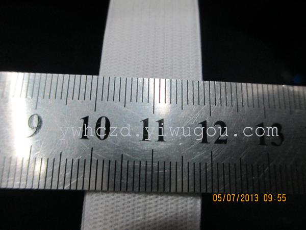 White spot 2 cm thin (yarn forty two-fourths) imported rubber and Zhu elastic band