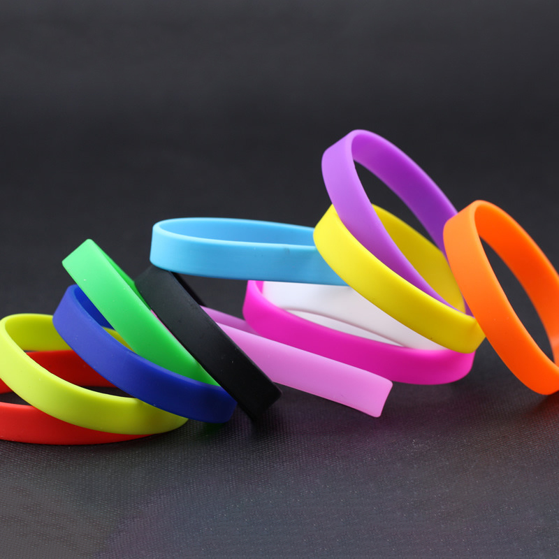 Red silicone bracelet wholesale imported rubber elastic elastic rubber ring of cattle