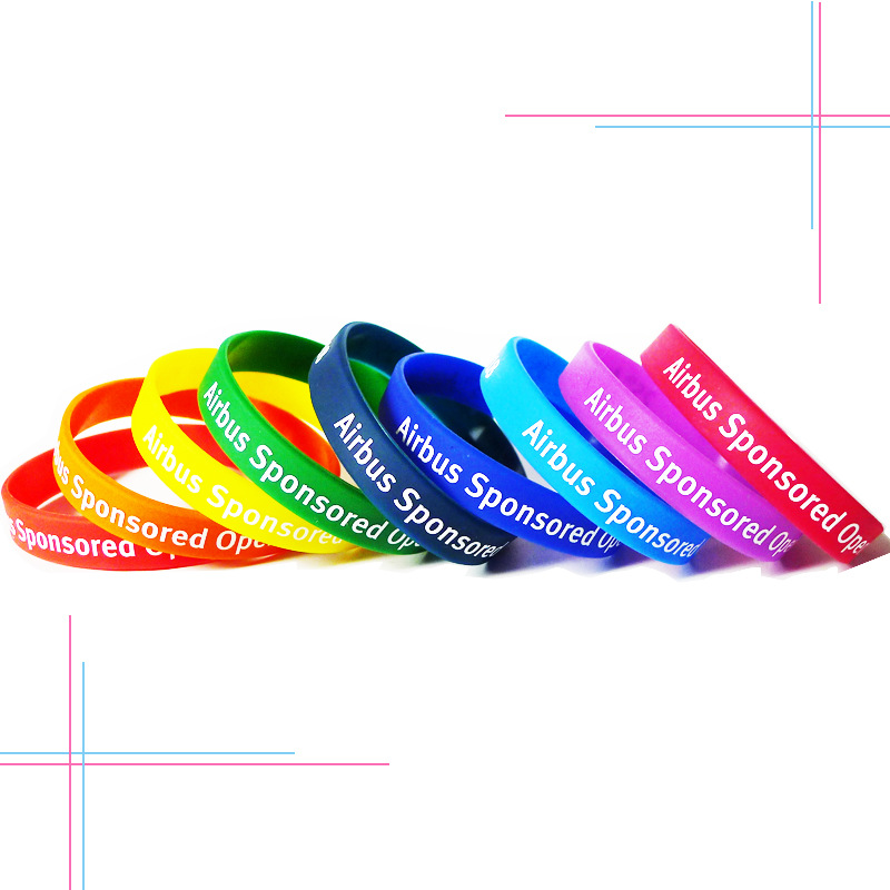 Red silicone bracelet wholesale imported rubber elastic elastic rubber ring of cattle