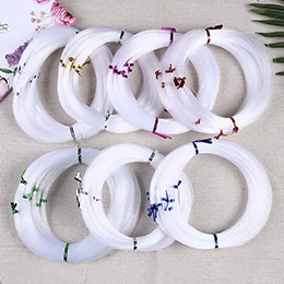 60 meters imported flat crystal thread Buddha bead bead thread diy hand knitting bracelet string string 60 meters imported flat crystal thread Buddha bead bead thread diy hand knitting bracelet string string