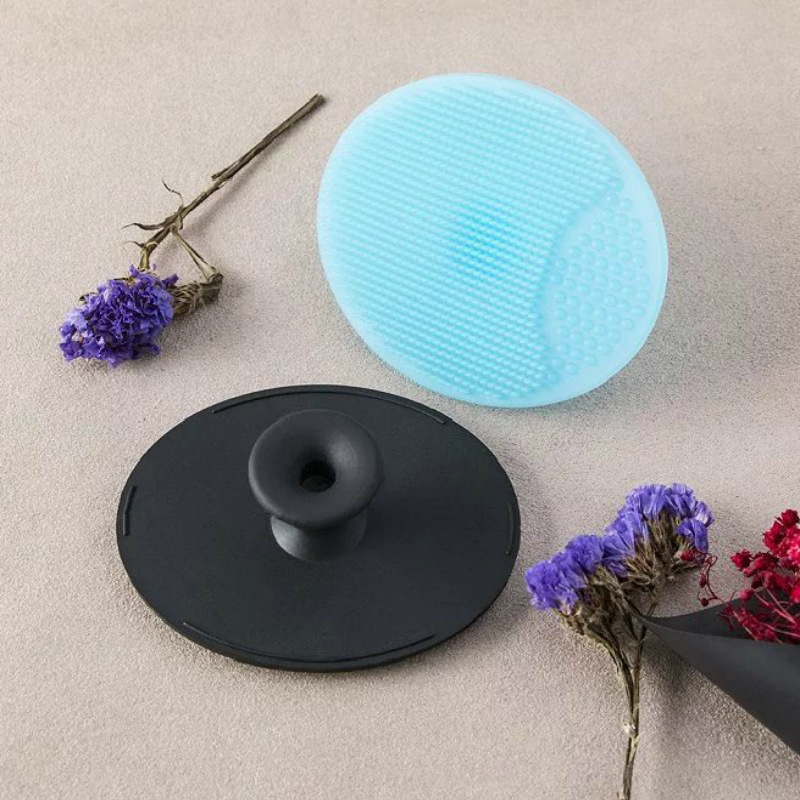 Cleansing Beauty Gadgets Baby Shampoo Bath Brush Silicone Cleaning Brush Silicone Makeup Brush Face Brush