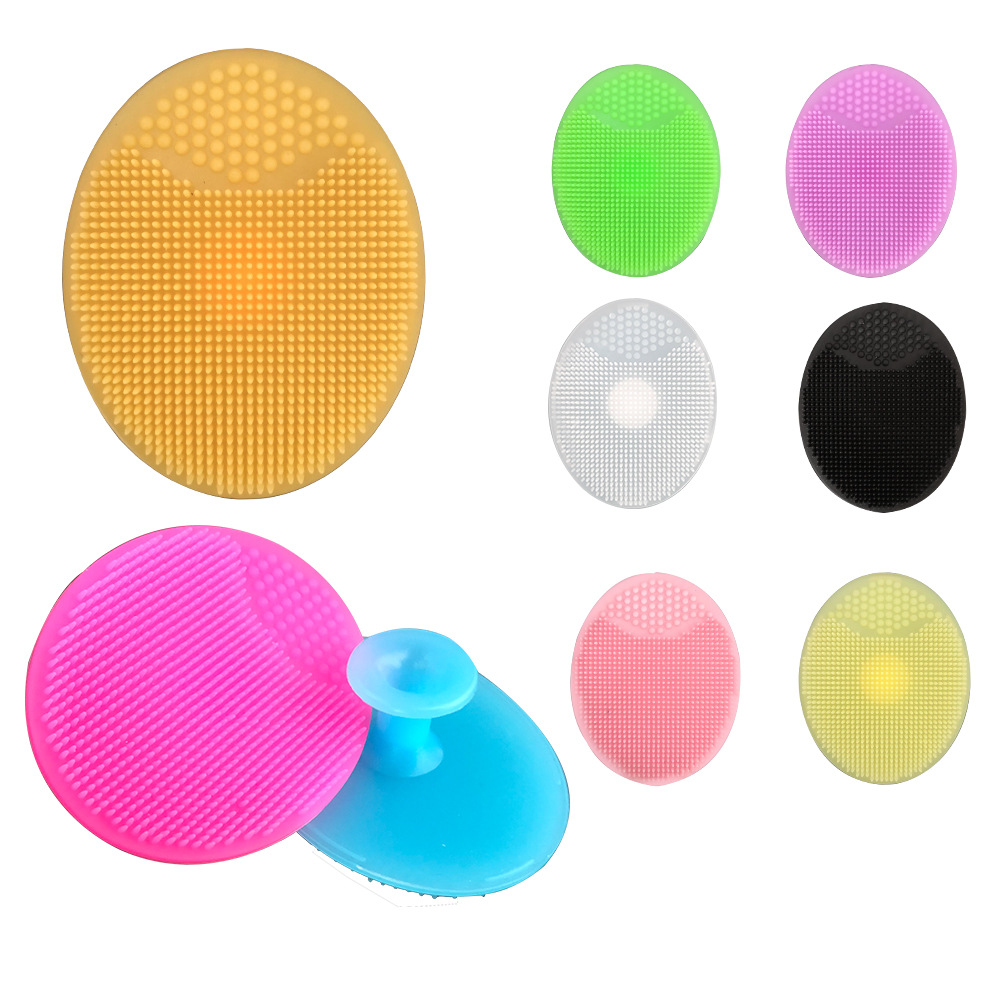Cleansing Beauty Gadgets Baby Shampoo Bath Brush Silicone Cleaning Brush Silicone Makeup Brush Face Brush